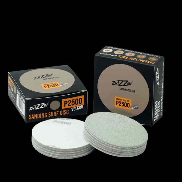 P2500 SANDING SURF DISC ø 77 MM ZVIZZER - 10 UNIDADES